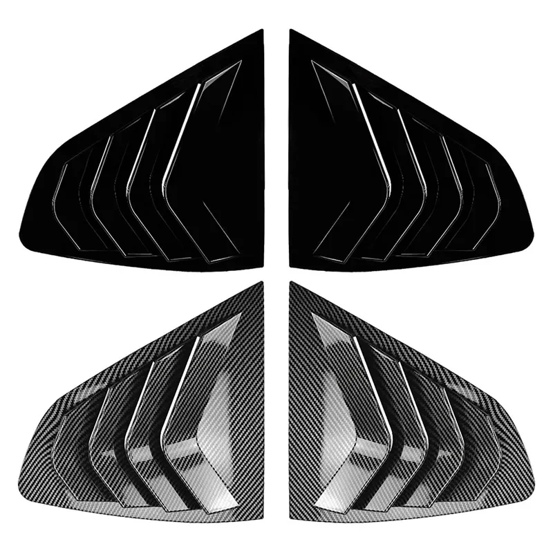 

Car Rear Window Shutter Louver Cover Trim Decorative Fit For BMW X4 G02 M40i 2018 2019 2020 2021 2022 2023 2024