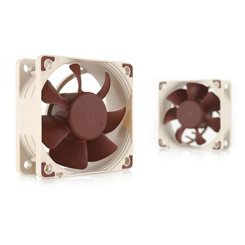 Imagem -05 - Noctua Nf-a6x25 Case Ventilador Computador Cooles 5v 12v Controle Inteligente de Temperatura Radiador Cpu 60 mm