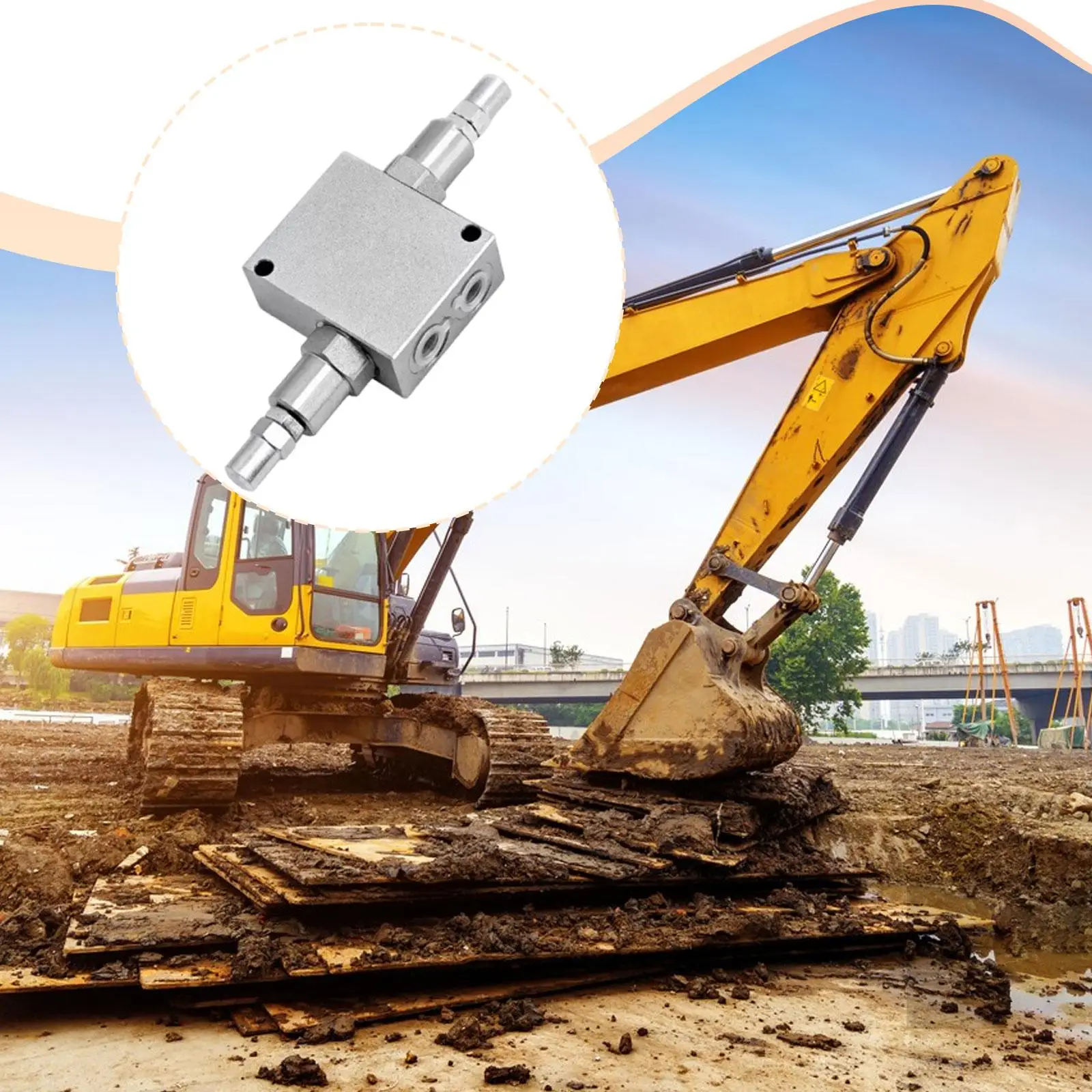 

Mini Excavator Cushion Valve Kit Replacement Supplies High Performance Steel