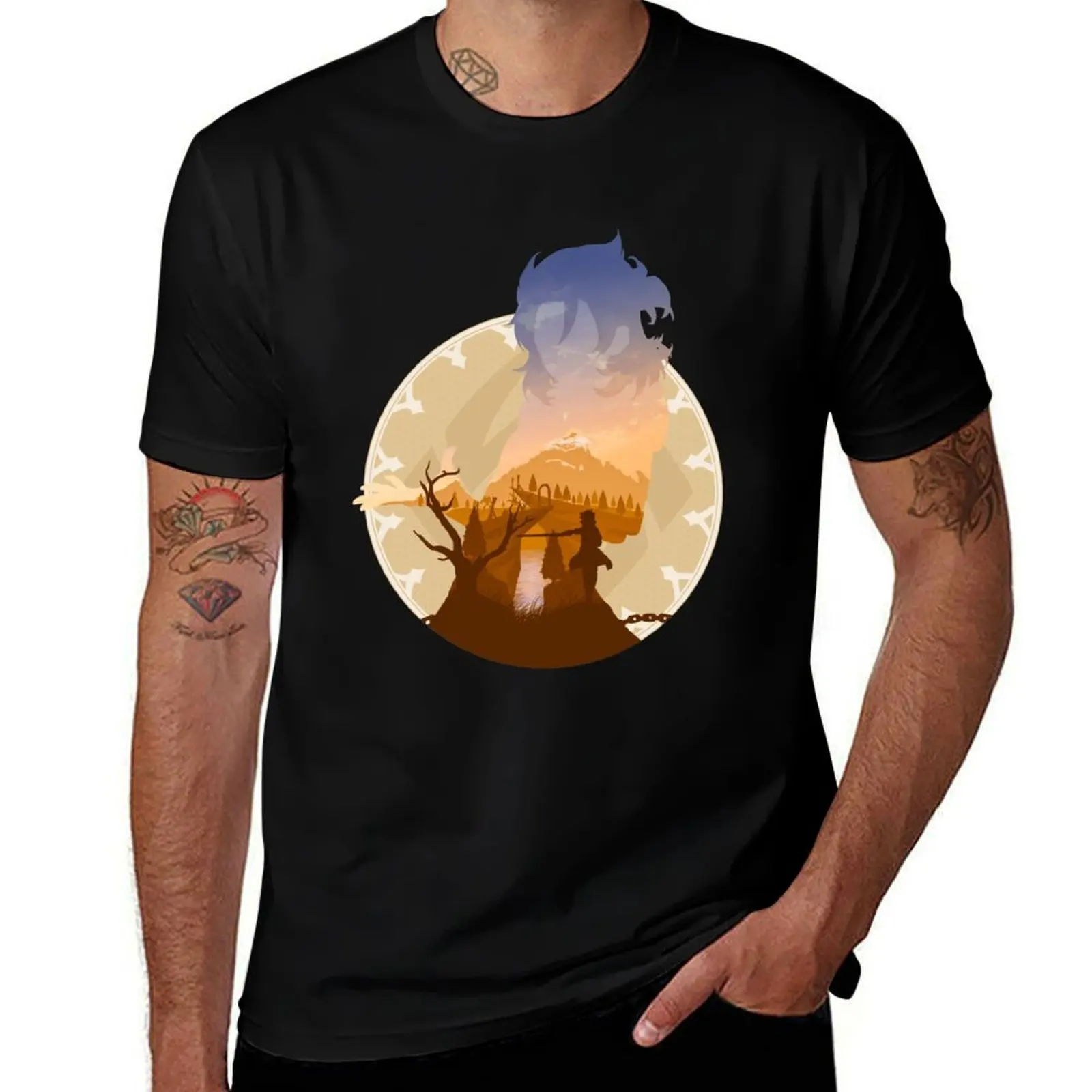 Albedo Ascended Vision T-Shirt t shirts for man graphic funny T-Shirt