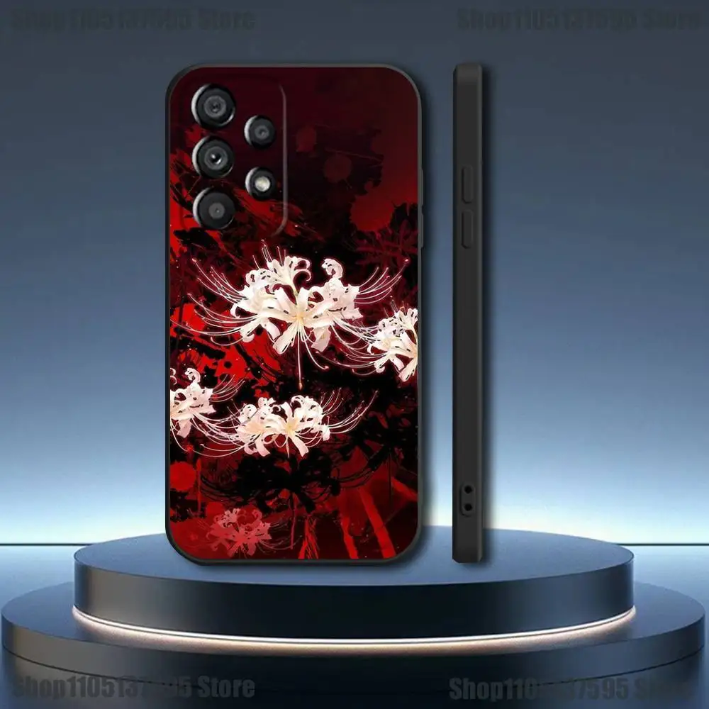 حافظة لهاتف سامسونج جالاكسي A73,31,32,72,41,53,52,71,22,5G,Note,J7,8,9 غطاء أسود ناعم