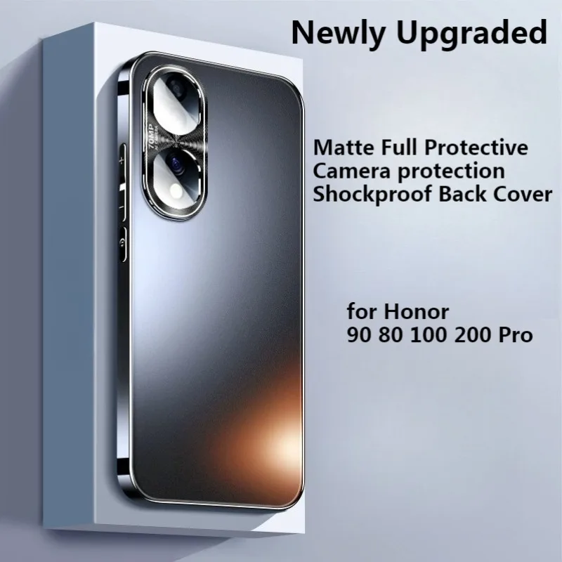 

Full Protective Fall Protection Shockpoof Back Cover for Honor X5 X5i 50 60 70 80 90 100 200 Pro Magic 5 6 Pro Matte Phone Case