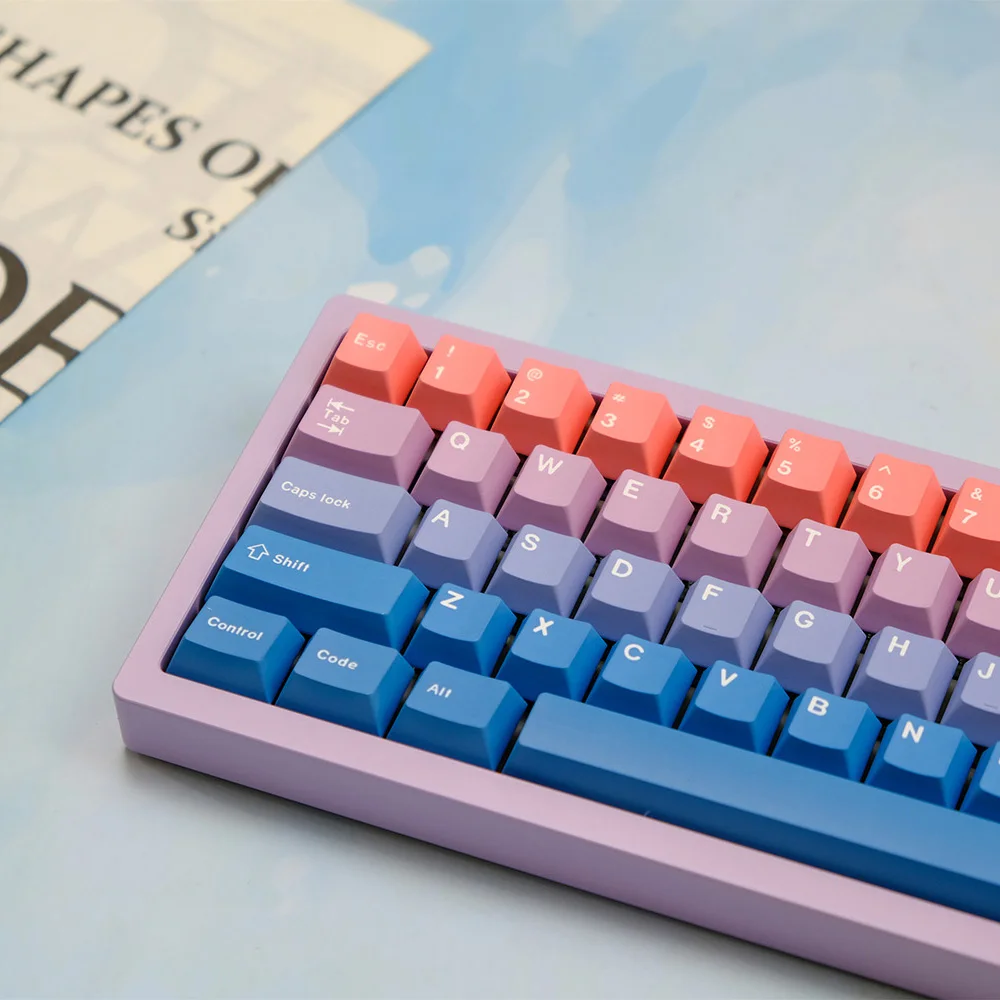 

Gradual change fairy tale original PBT sublimation keycaps suitable for gaming mechanical keyboard 68/87/108/75