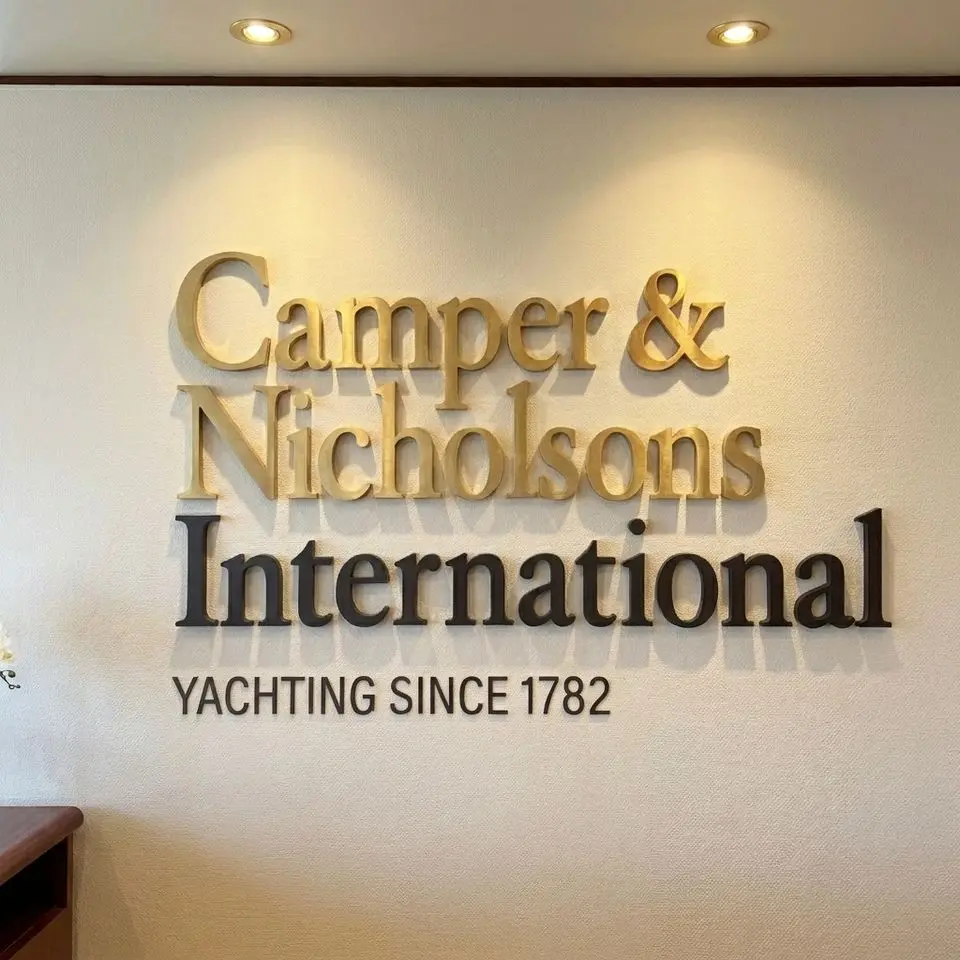 Custom Indoor Office Wall Advertising Signage Stainless steel Alphabet Letter Metal Baked Letters Solid Non Illuminated Signs