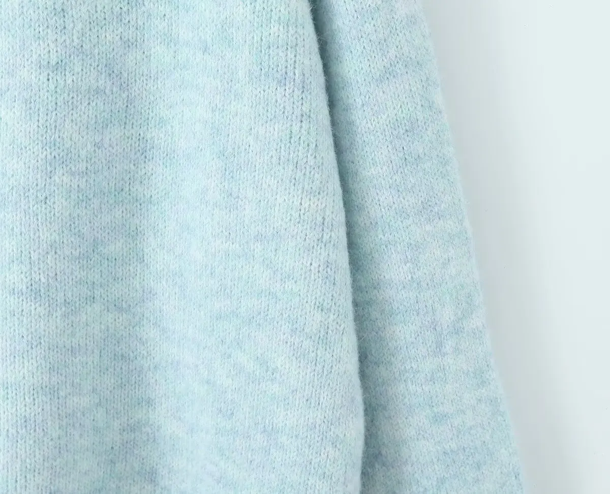 Nieuwe hoogwaardige herfst- en wintertruien, zachte en wasachtige losse mohairtruien, tops in zachte stijl