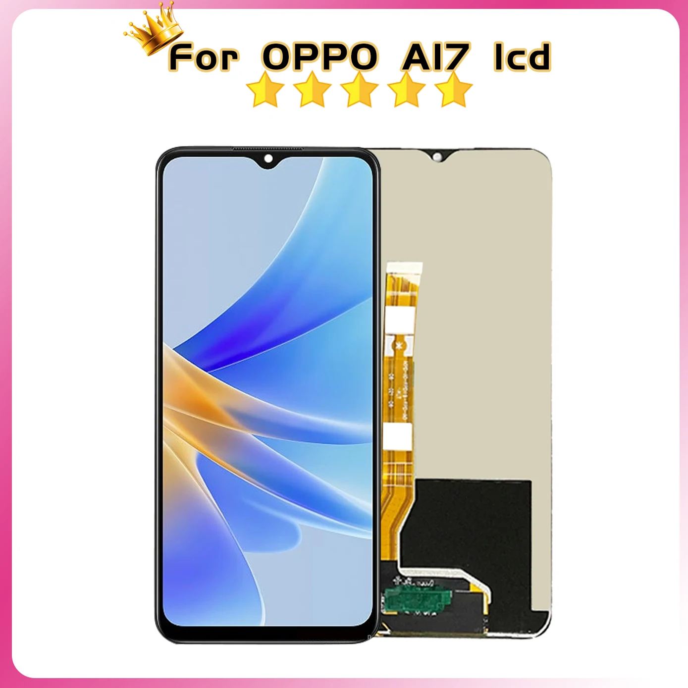 6.5\'\' LCD For Oppo A17K CPH2471 LCD Display Touch Screen For Oppo A17 CPH2477 LCD Didsplay Digitizer Assembly Replacement