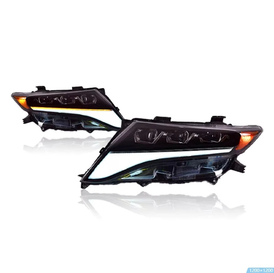 Car Lights for Toyota Venza LED Headlight 2008-2013 Hybrid Venza Head Lamp Drl Projector Lens Automotive