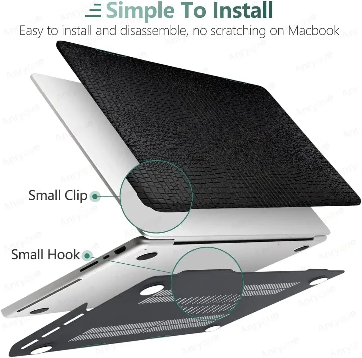 Laptop Cases for Apple Macboo Pro 14 2024-2021 M4 M3 M2 M1 Pro/Max A2442 A2779 A3401 A3112 A2992 A2918 Hard PC Laptop Cover