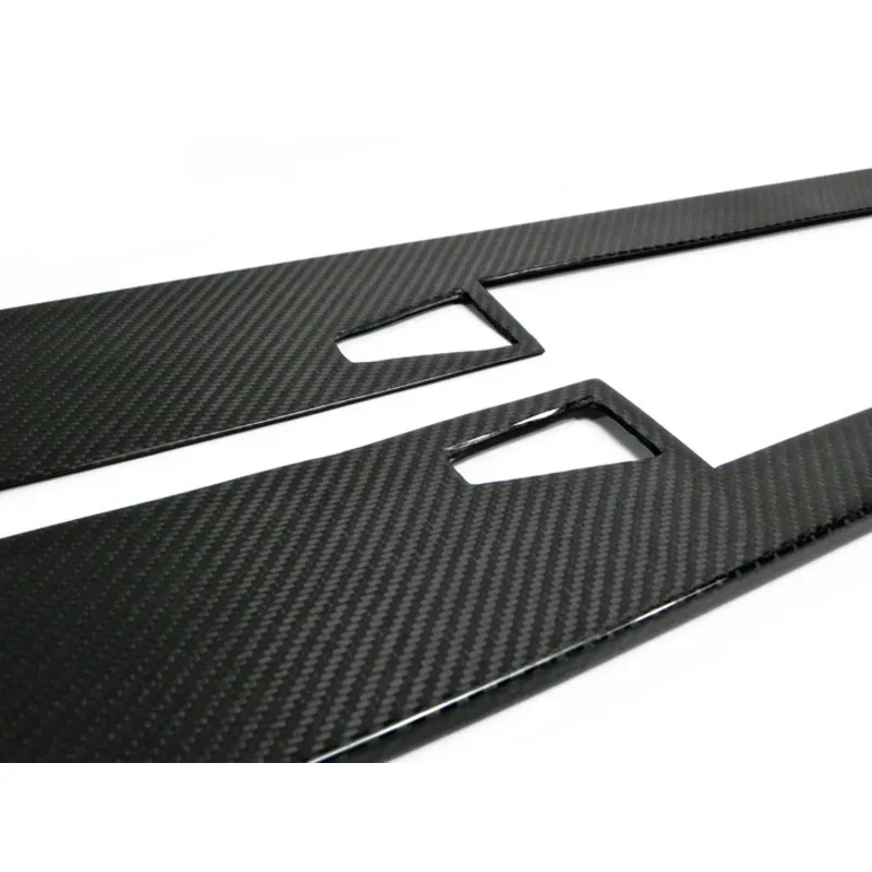 Deren جودة عالية فيراري 458 إيطاليا ألياف الكربون طقم الجسم الجانب تنورة تمديد الشفاه تقليم قطع غيار السيارات على 10% بيع