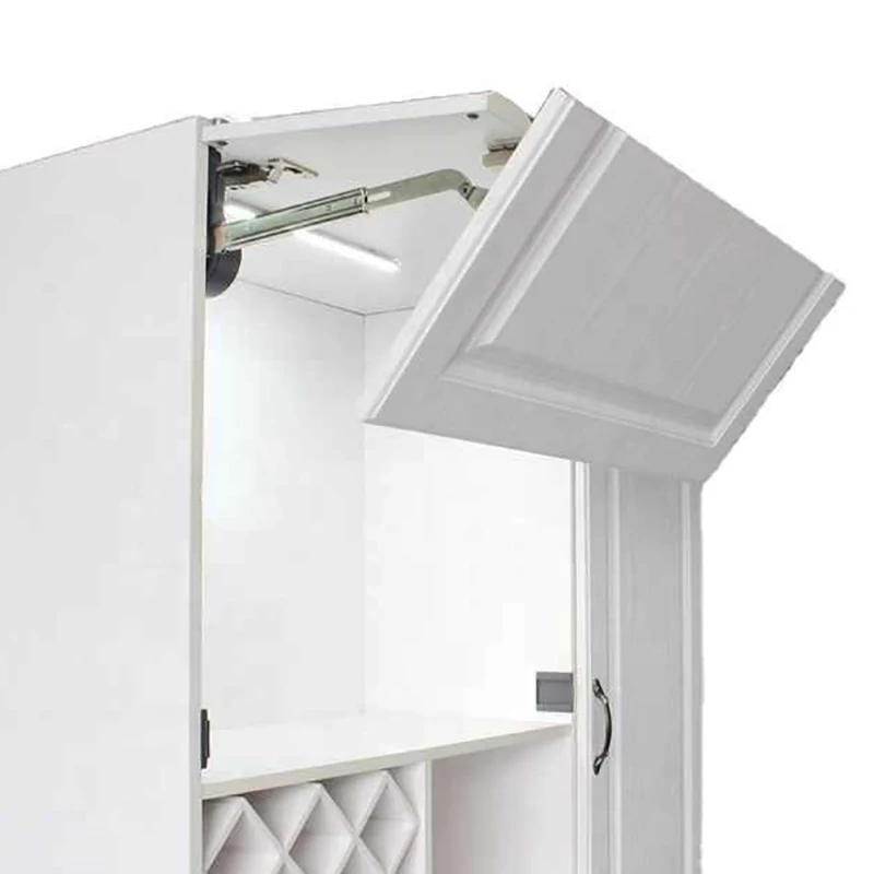 #Soft Close Kitchen Cabinet Support Mechanism Right Angle Folding Cabinet Door Lift System