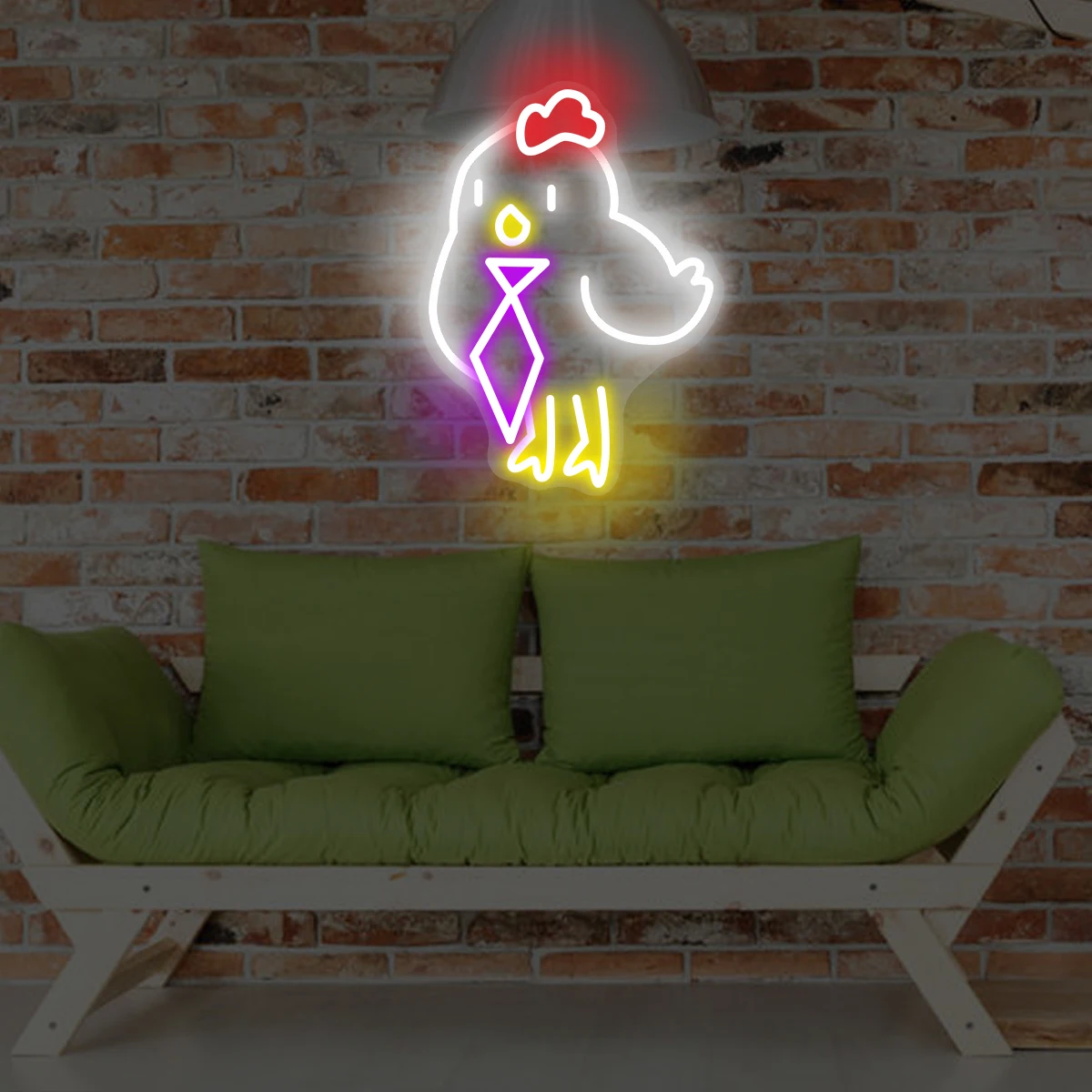 Chick Neon Sign Wall Decor LED Neon Light ธุรกิจ Store ป้ายวันหยุดของขวัญ USB Powered Shop Decor Light โคมไฟนีออน