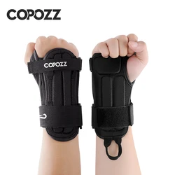 COPOZZ Ski-Handgelenkschutz, Hand-Snowboard-Schutz, Rollschuhlaufen, Handgelenkstütze, Fitnessstudio, Ski, Handflächenschutz für Männer, Frauen, Kinder