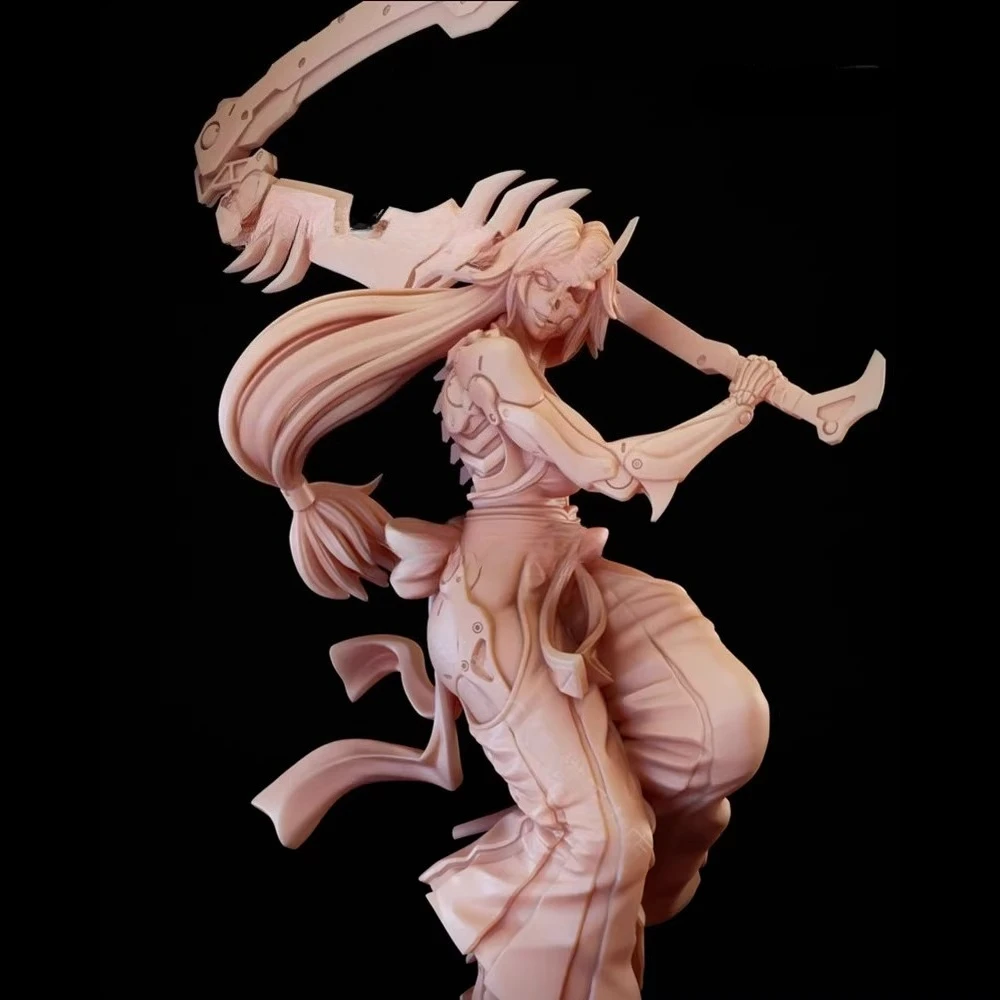 

75mm Cast Resin Model Assembly Kit Mecha Knight Character Model Unpainted NSFW