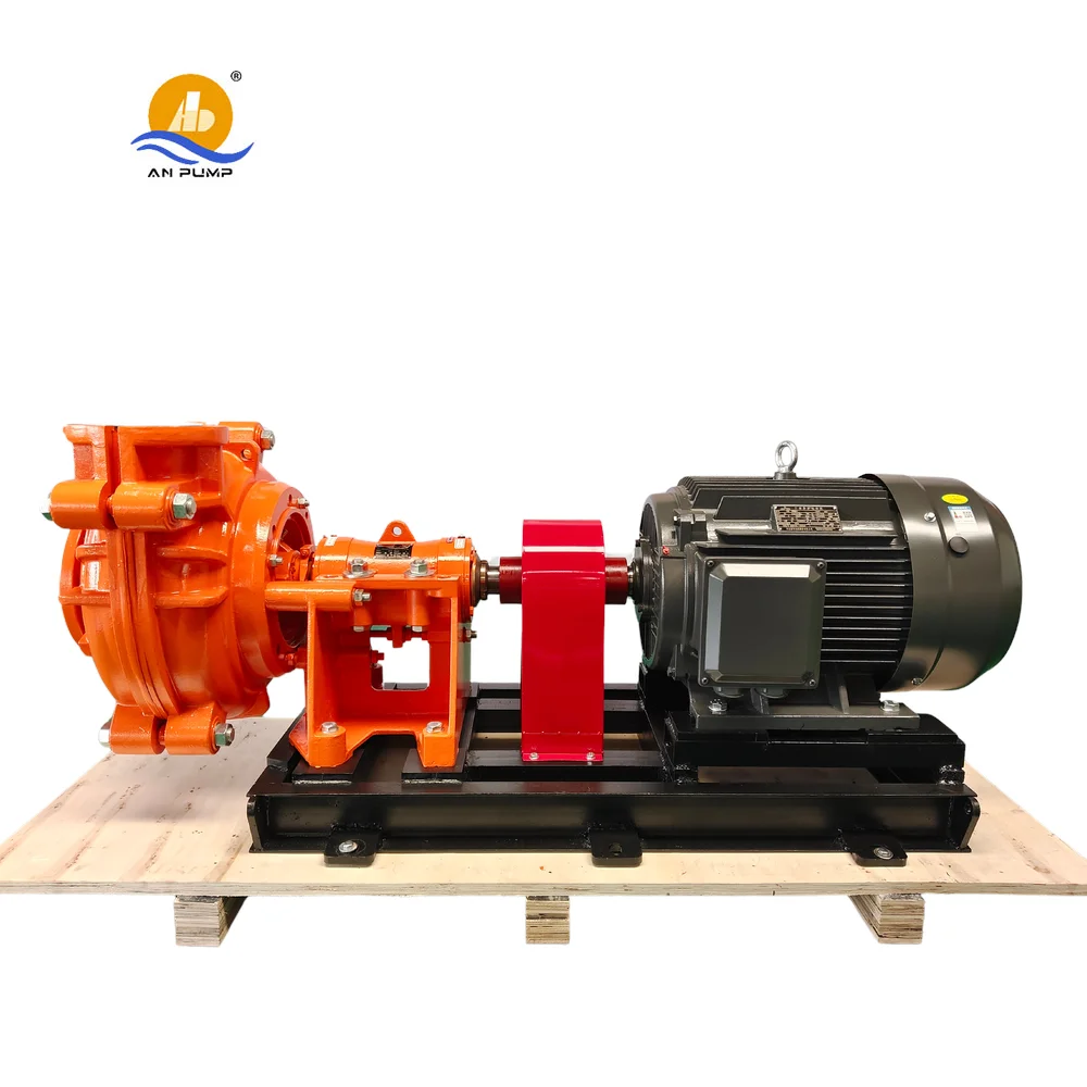 Horizontal Centrifugal Chemical Feed Slurry Pump For Copper Mineral Flotation Pumping