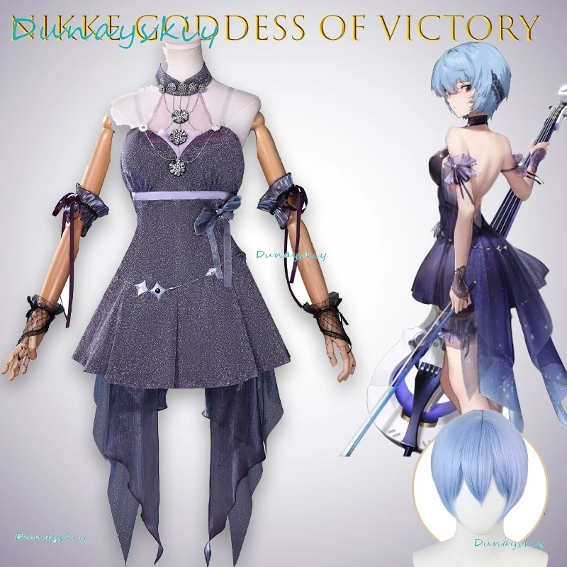 

Dunayskiy@NIKKE Goddess Of Victory Collab Rei Ayanami Косплей Костюм Аниме Игровой Персонаж Наряд Хэллоуин Рождество Cospla