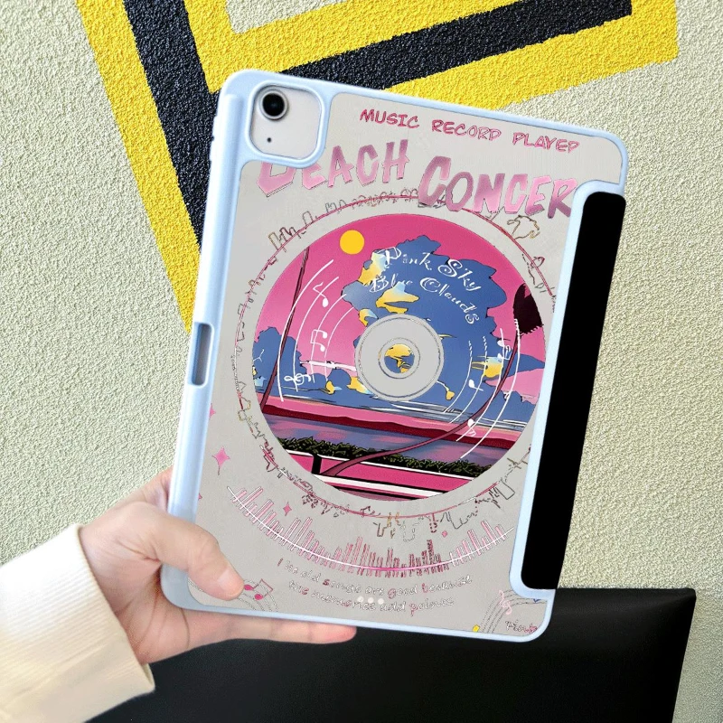 For Ipad Pro 11 Case 10.2 7th 8th 9th Gen Tri-fold Funda for IPad 10th Generation Ipad Pro 12 9 Inch Case 10.5 10.9  Air 3/4/5