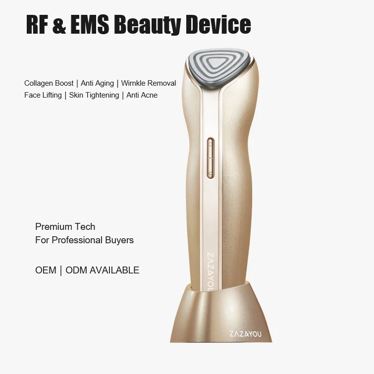 가정용 CE Rohs 2025 신제품 고주파 얼굴 관리 기기 스킨케어 장치 목 얼굴 미용 기기