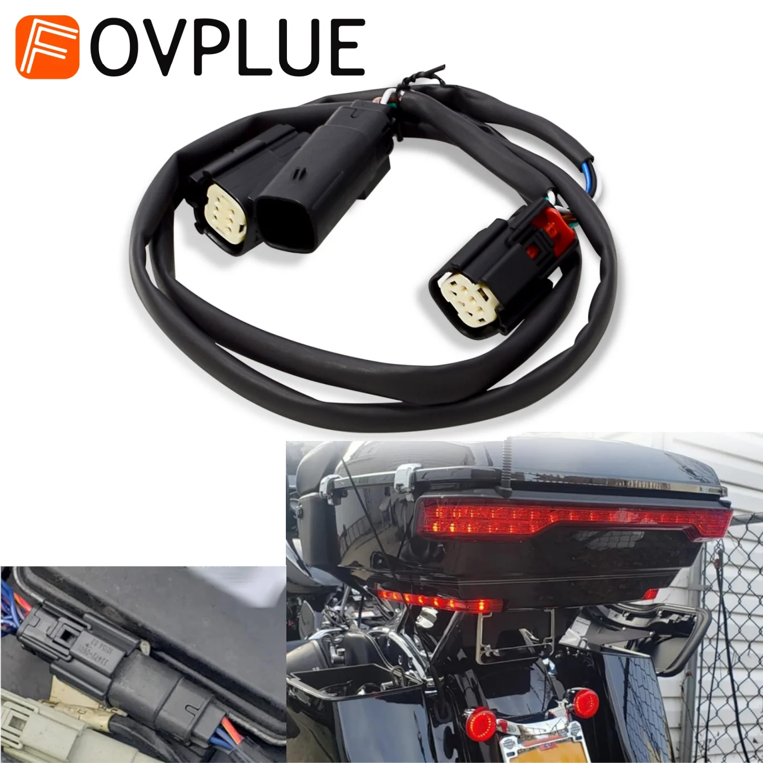 حزمة جولة الدراجة النارية قطع الأسلاك السريع لـ Harley Touring Road King Electra Glide Road Glide CVO Street Glide FLHX