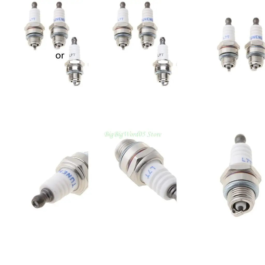 

24TE 2 шт. 25cc 52cc 62cc резак для бензопилы для свечей зажигания, подходит для 2-тактного двигателя