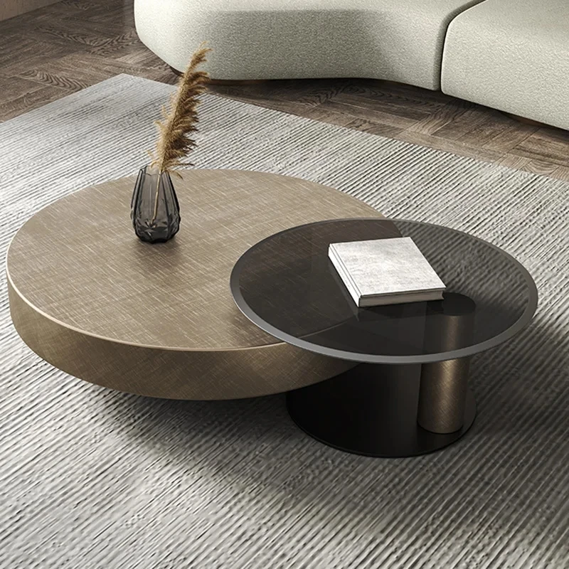 Modern Design Coffee Tables Round Metal Luxury Living Room Coffee Tables Minimalist Nordic Stoliki Kawowe Home Furniture