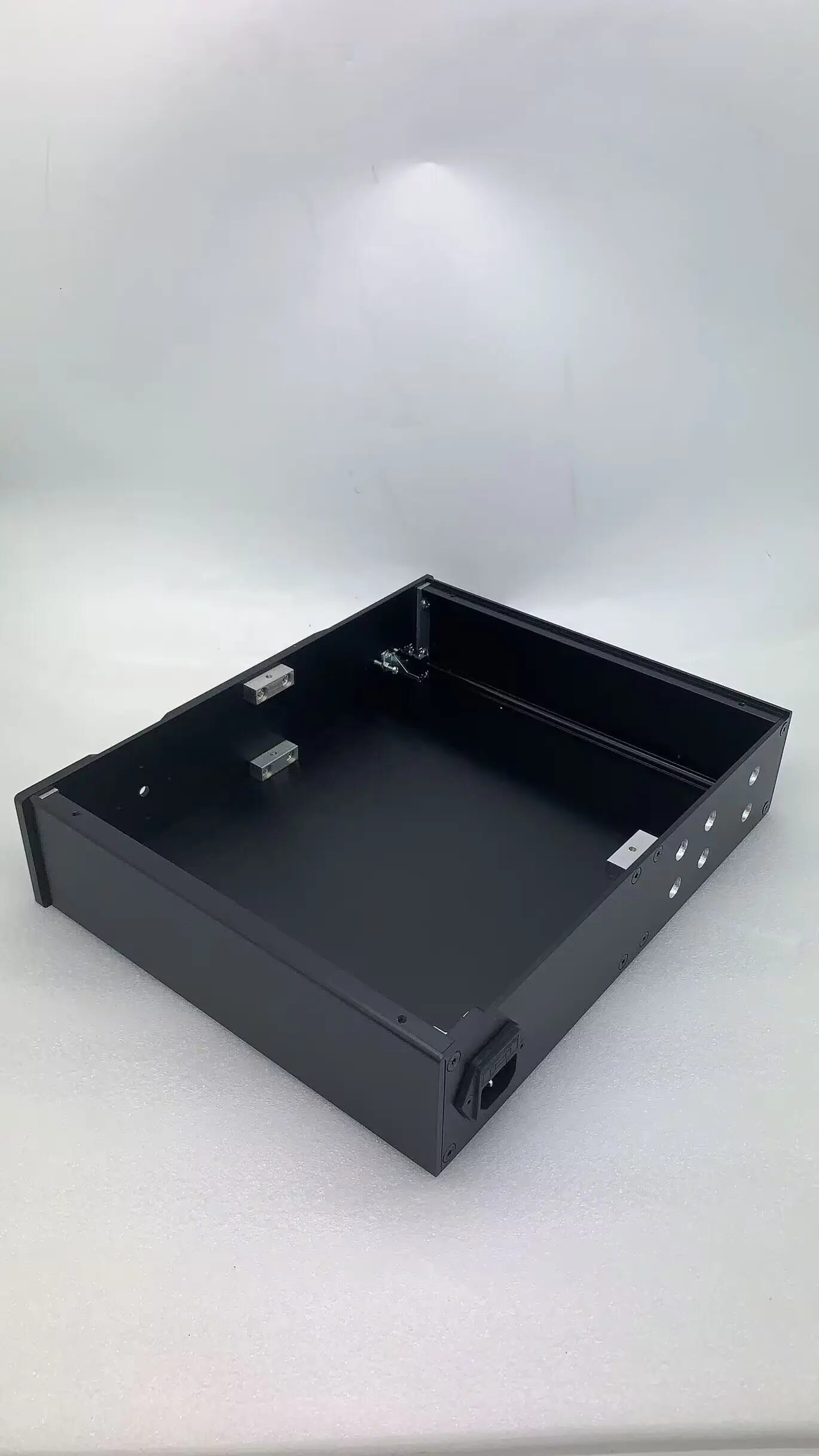 320*70 الهيكل preamp HIFI DIYI مكبر للصوت لتقوم بها بنفسك الضميمة الألومنيوم الكاملة