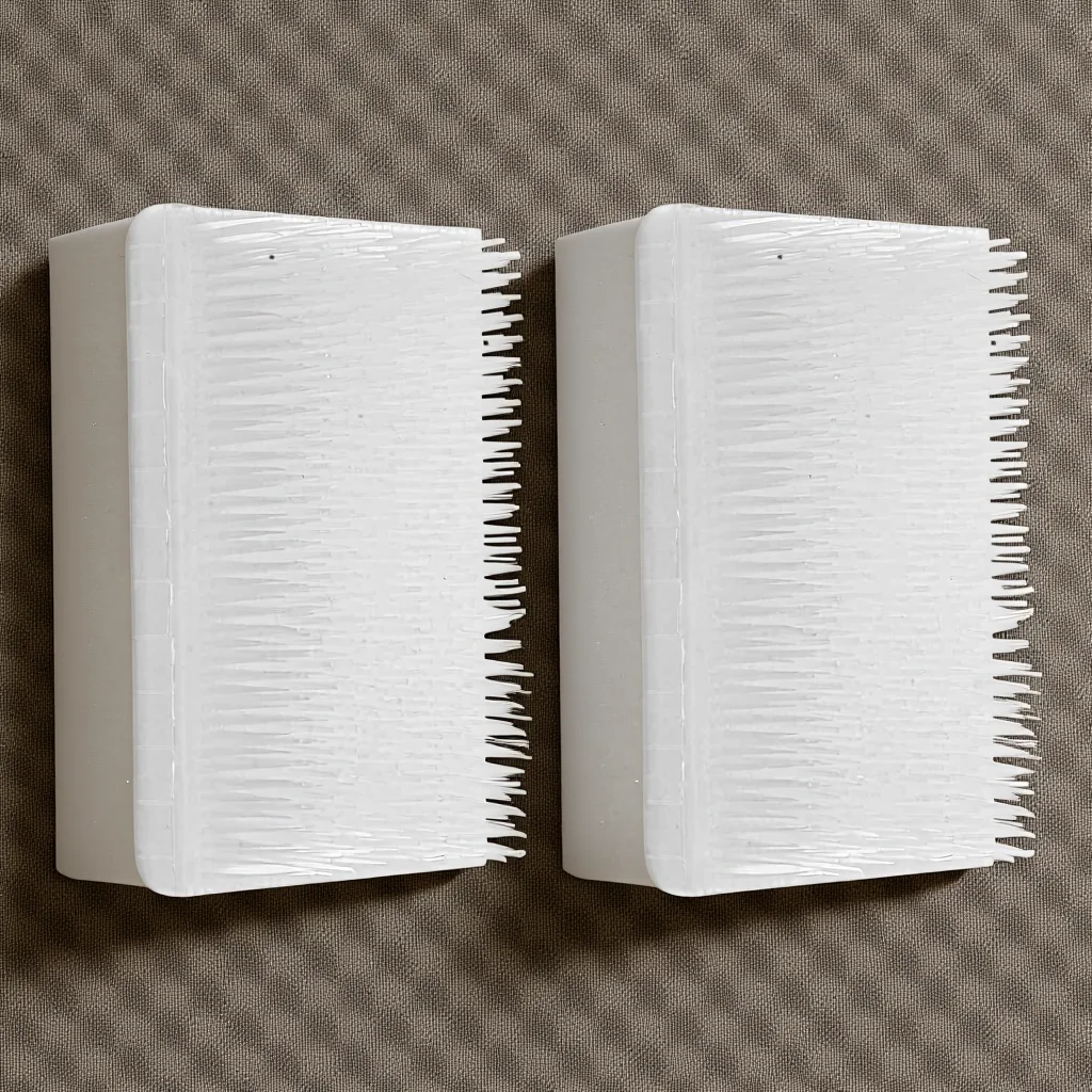 

2Pcs Sensory Brush for with Autism Tactile Therapy Tool Sensory Defensiveness Relief Wilbarger Technique Cradle Sponge