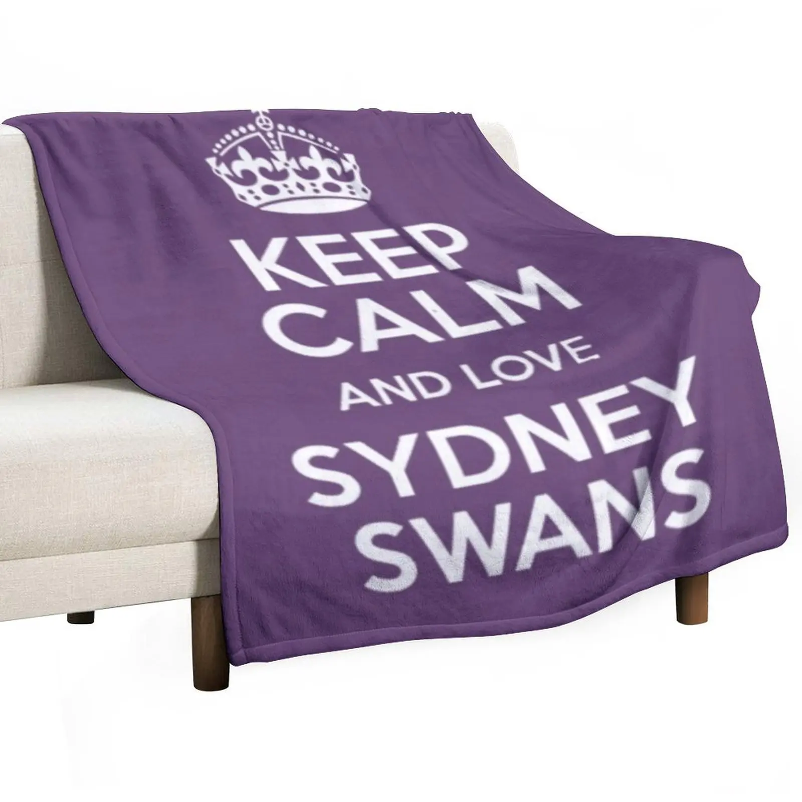 Sydney swans football club AFL Footy \t \t Throw Blanket Extra Large Throw Moving christmas decoration Baby Flannel Blankets
