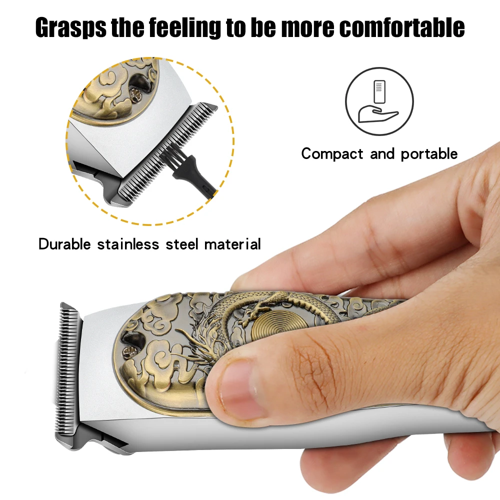 HYN machine de découpe de cheveux professionnel ciseaux électriques push tondeuse à cheveux rasoir électrique hommes électrique pour hommes HYN-018