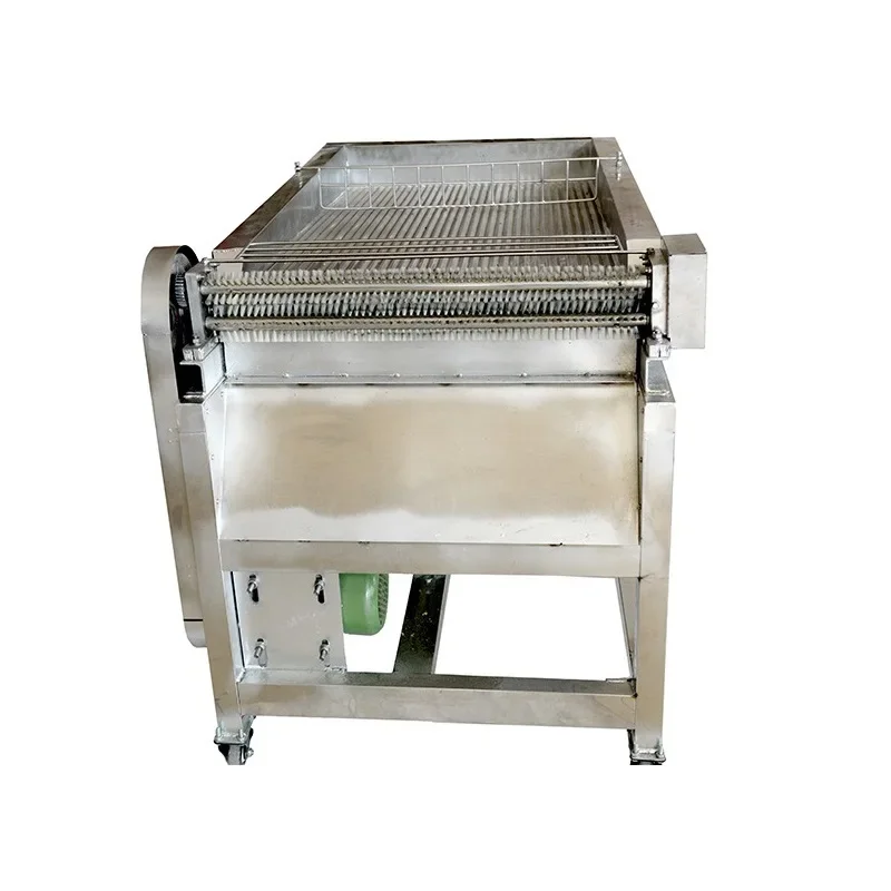 KN-LB 100 kg/h New Type Large Production Stainless Steel Green Beans Edamame Peeling Machine
