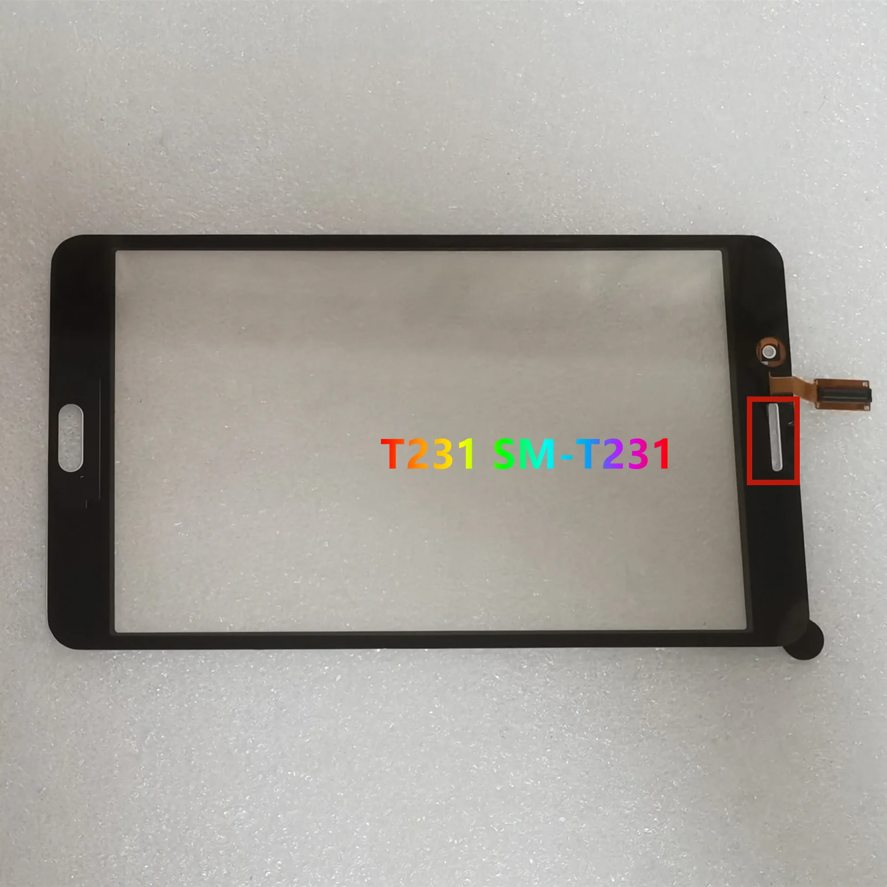 New For Samsung Galaxy Tab 4 7.0 T230 SM-T230 T231 SM-T231 Touch Screen Digitizer Sensor Panel Replacement Parts 100% Tested