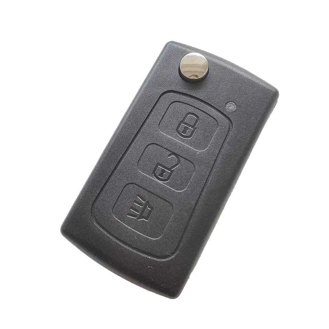 1PCS Key Shell For Great Wall HAVAL HOVER H3 H5 Car Remote Flip Key Case Shell Fob Replacement 3 Button Key Shell