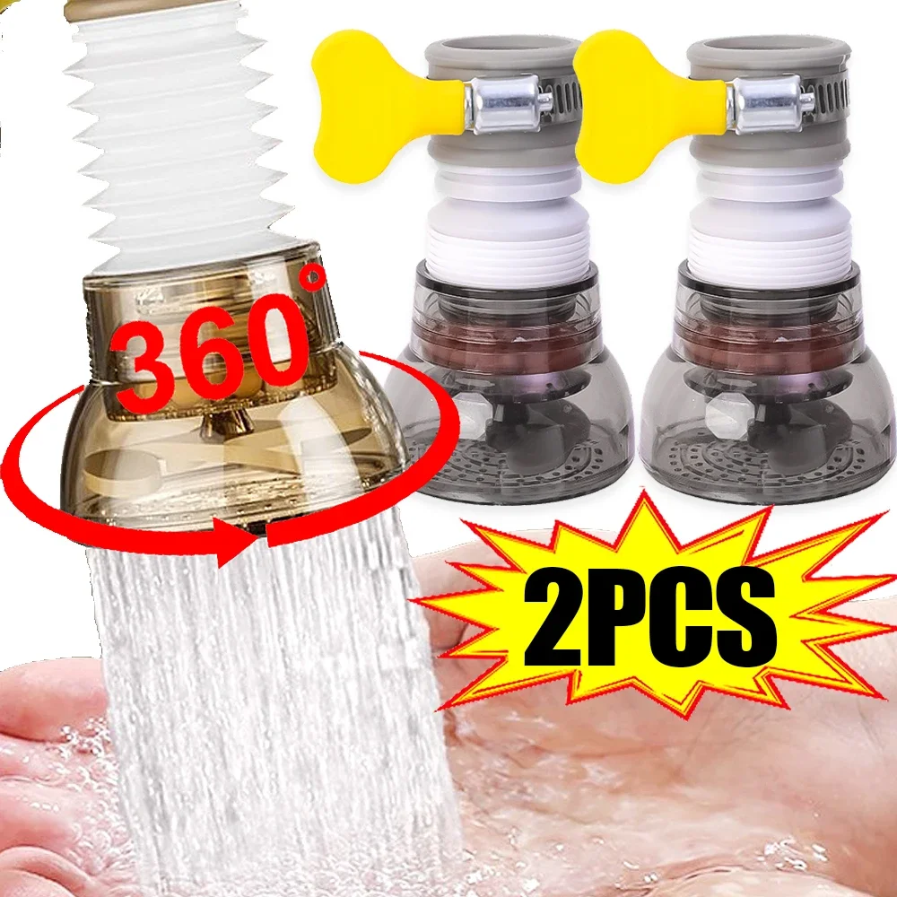 Faucet Water Filter Remove Chlorine Heavy Metals Filtered Showers Head Bath Filtration Purifier Soften Hard Water Kitchen Tools