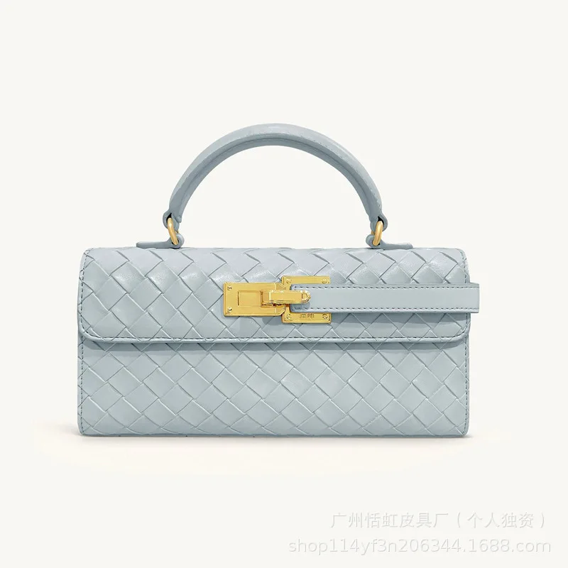 حقيبة ساعي البريد المحمولة JW PEI حقيبة كيلي متعددة الاستخدامات بألوان متباينة 2025 موديل جديد