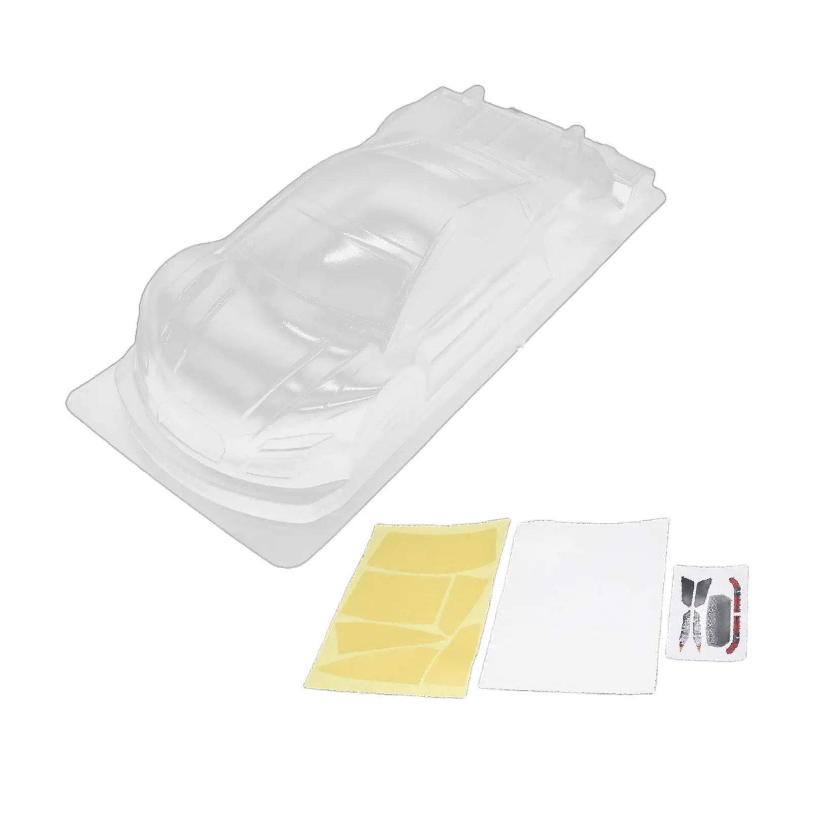 هيكل جسم السيارة RC 1/10، حافظة جسم غير مطلية، غلاف هيكل لهدايا الأطفال والكبار