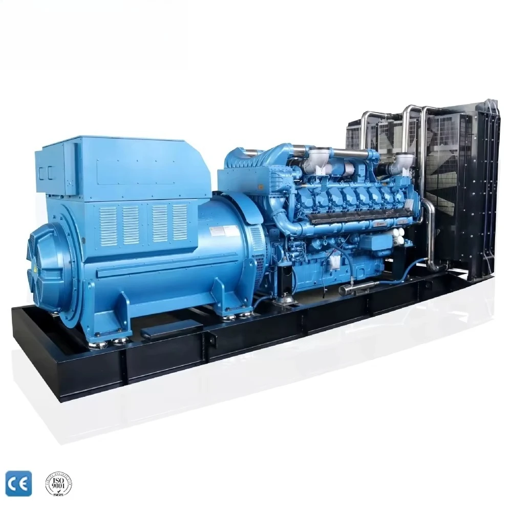 Customizable Silent Type Open Frame Three Phase 1860kva Weichai diesel Generator Set with Engine 16M33D1800E310 and GB-PI734E