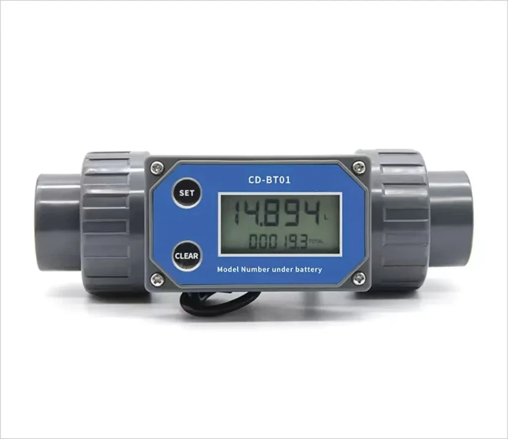 Digital Display Flowmeter Farmland Irrigation Large Flow Electronic Sewage Pipe Sensor Liquid Meter