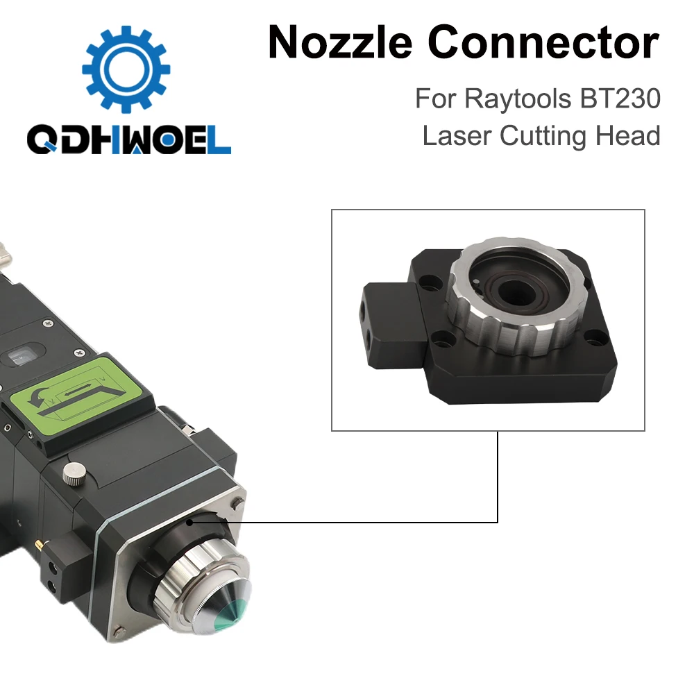 Laser Nozzle Sensor Connector  BT230  BM111 Nozzle Connection Parts For Raytools Fiber Laser Cutting Head