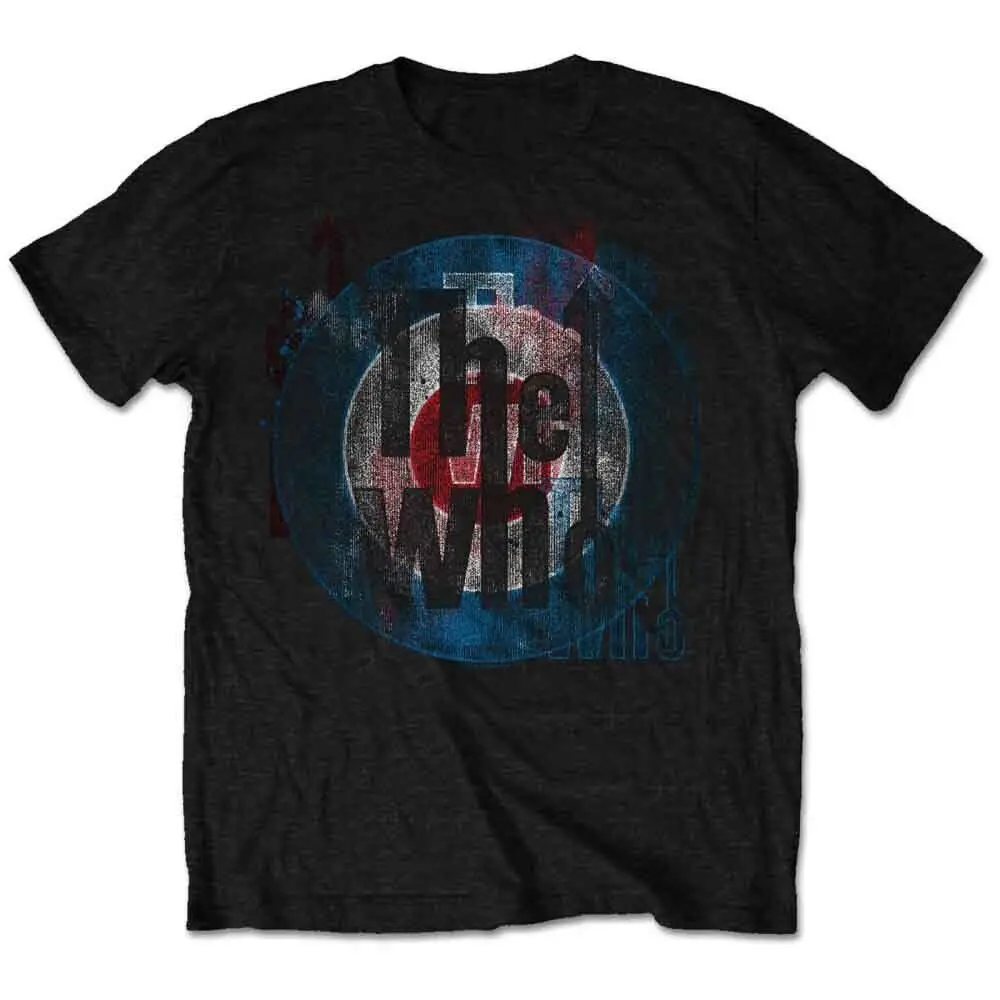 The Who Target Texture Official T Shirt Mens