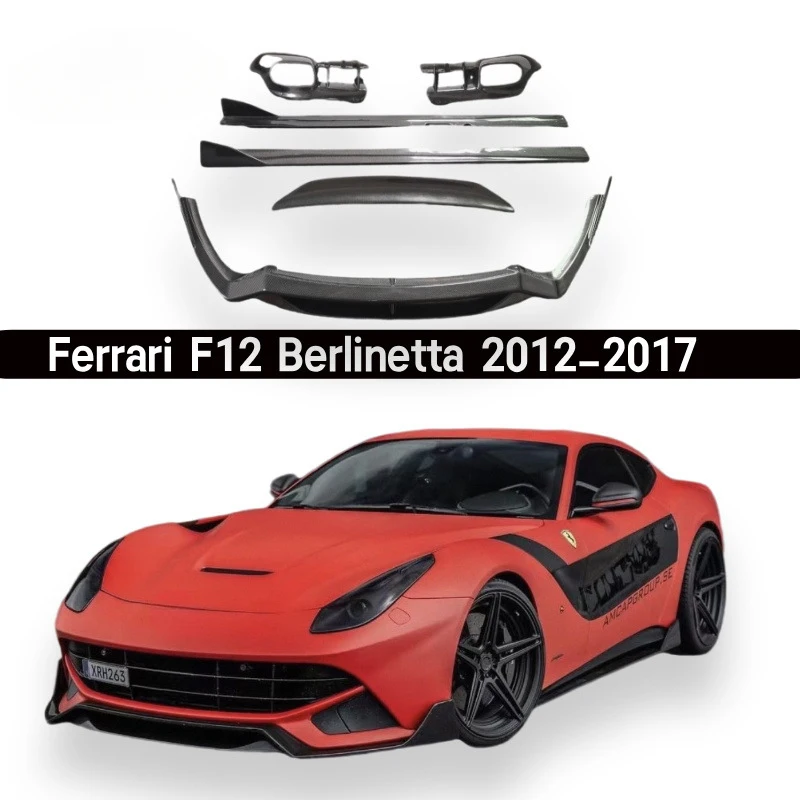 

Suitable for 2012-2017 Ferrari F12 Berlinetta upgraded DMC carbon fiber body kit