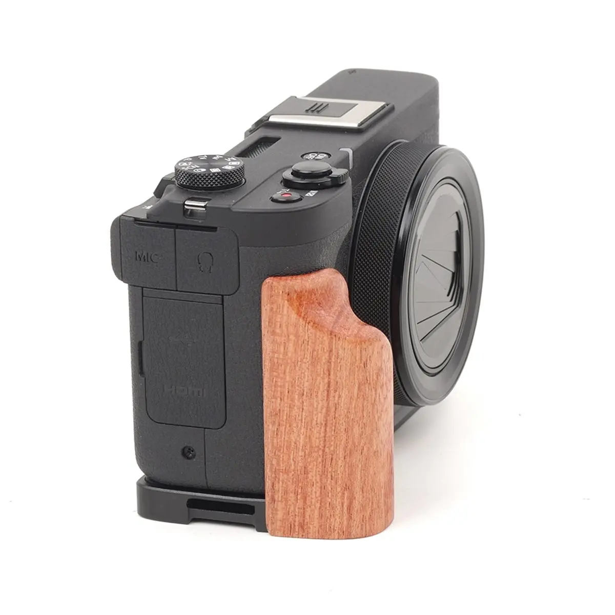 

Быстросъемный L-образный кронштейн M05K с рукояткой для Canon PowerShot V1, совместимый с головкой штатива Arca Swiss, аксессуар для камеры B