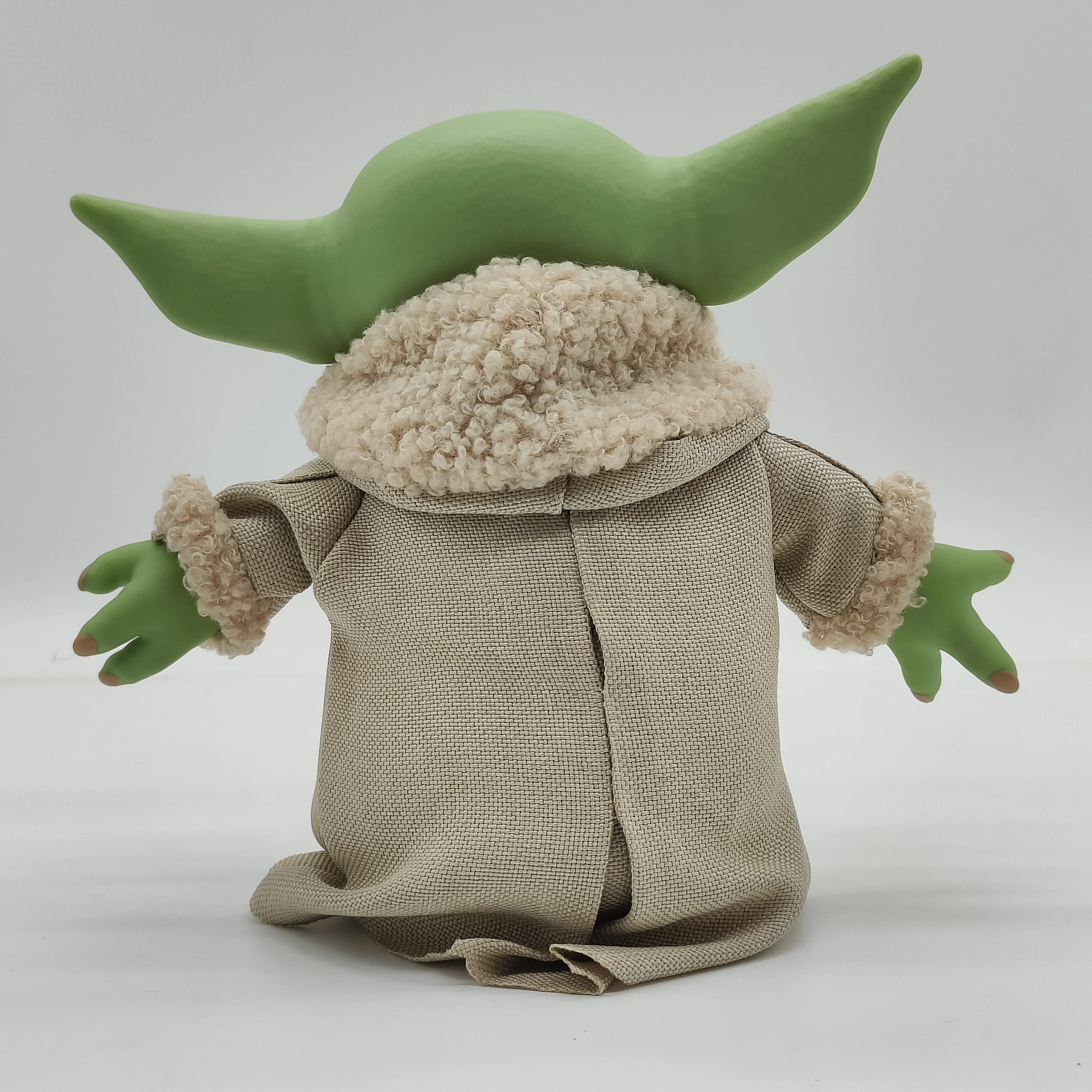 Star Wars Mandalorian The Child Baby Yoda Plush Action Figure Toys Real clothes Doll Colletion Model view 4