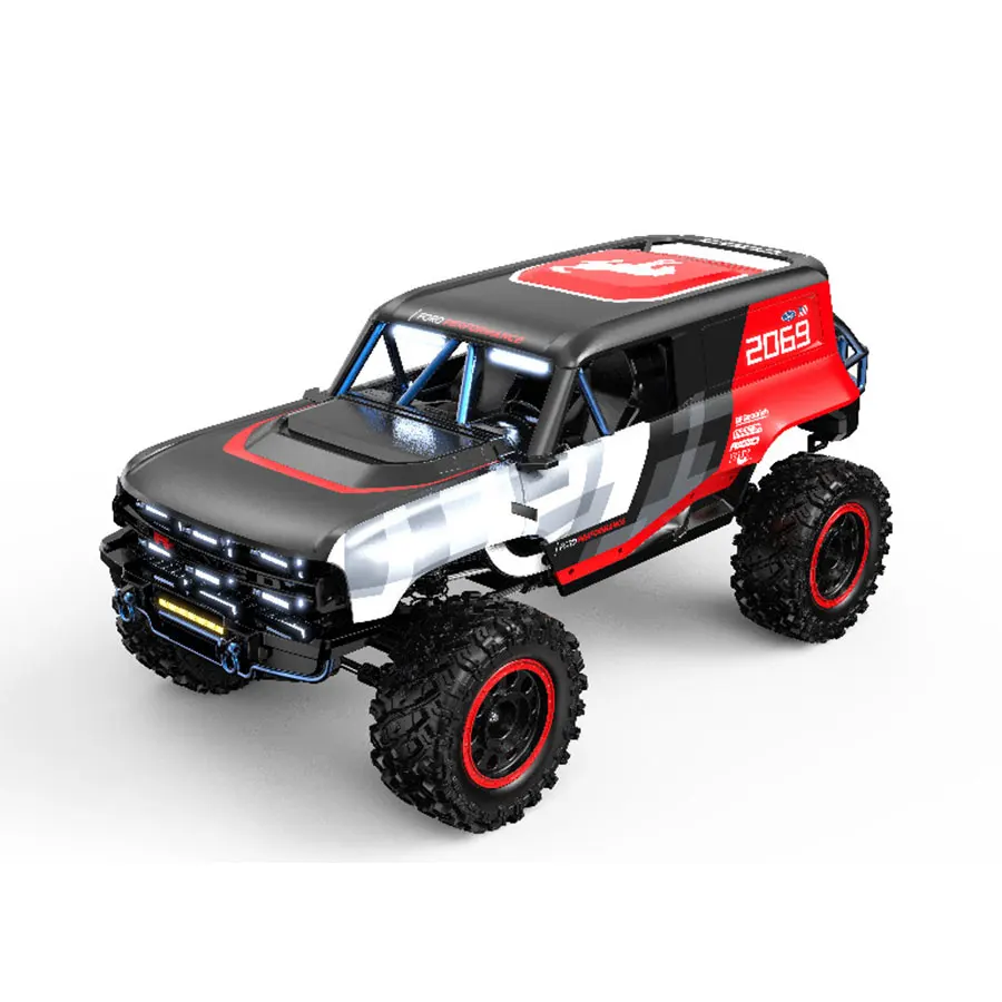 HYPER GO MJX H12P Ford 1/12RC Remote Control Car Hgh-Speed Four-Wheel Drive Climbing Car Tactile Brushless Off-Road Vehicle