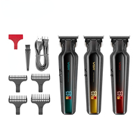 VGR Hair Trimmer Professional Clipper Rechargeable Haircut Machine Cordless Barber Digital Display Hair Trimmer for Men V-930