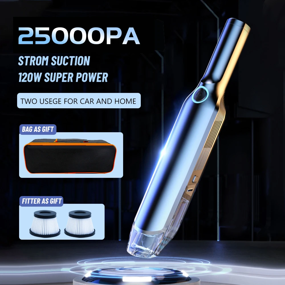 

Car Vacuum Cleaner Strong Wireless Handheld for Home Appliance Cleaning Machine Portable Dust Catcher Auto Robot Car Accessorie