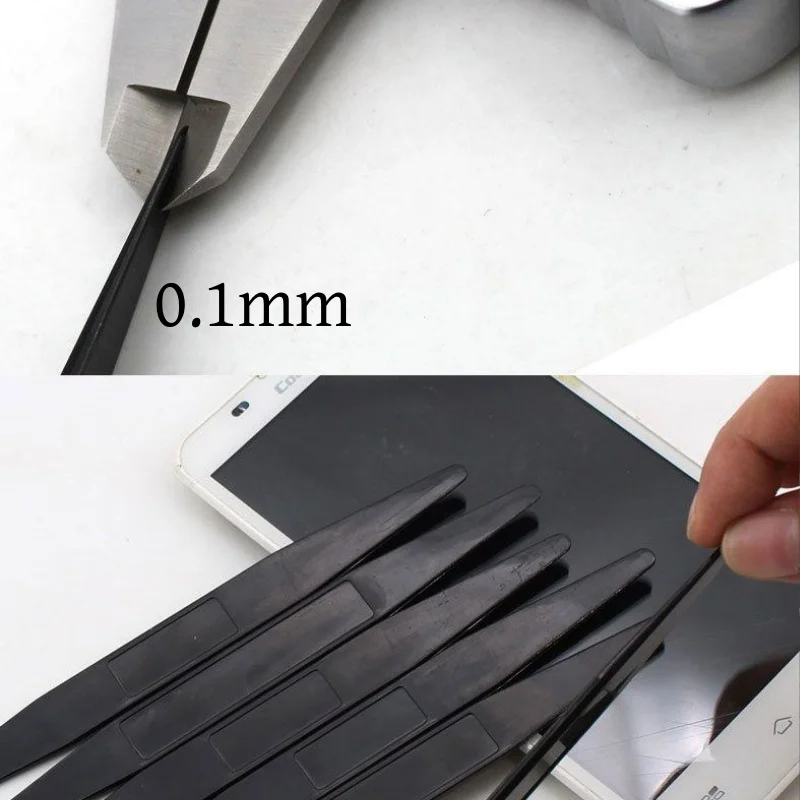 

5pcs Multi-Function Black Plastic Lever Piece 1mm Thin Durable & Non-Deformable for Phone Tablet PC Repair No Scratch Guarantee​