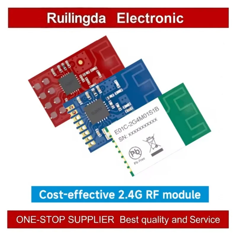 Si24R1 2.4GHz RF Module EBYTE E01C-2G4M01S1B E01C-ML01S E01C-ML01D Communicate Distance200m SPI Wireless Module