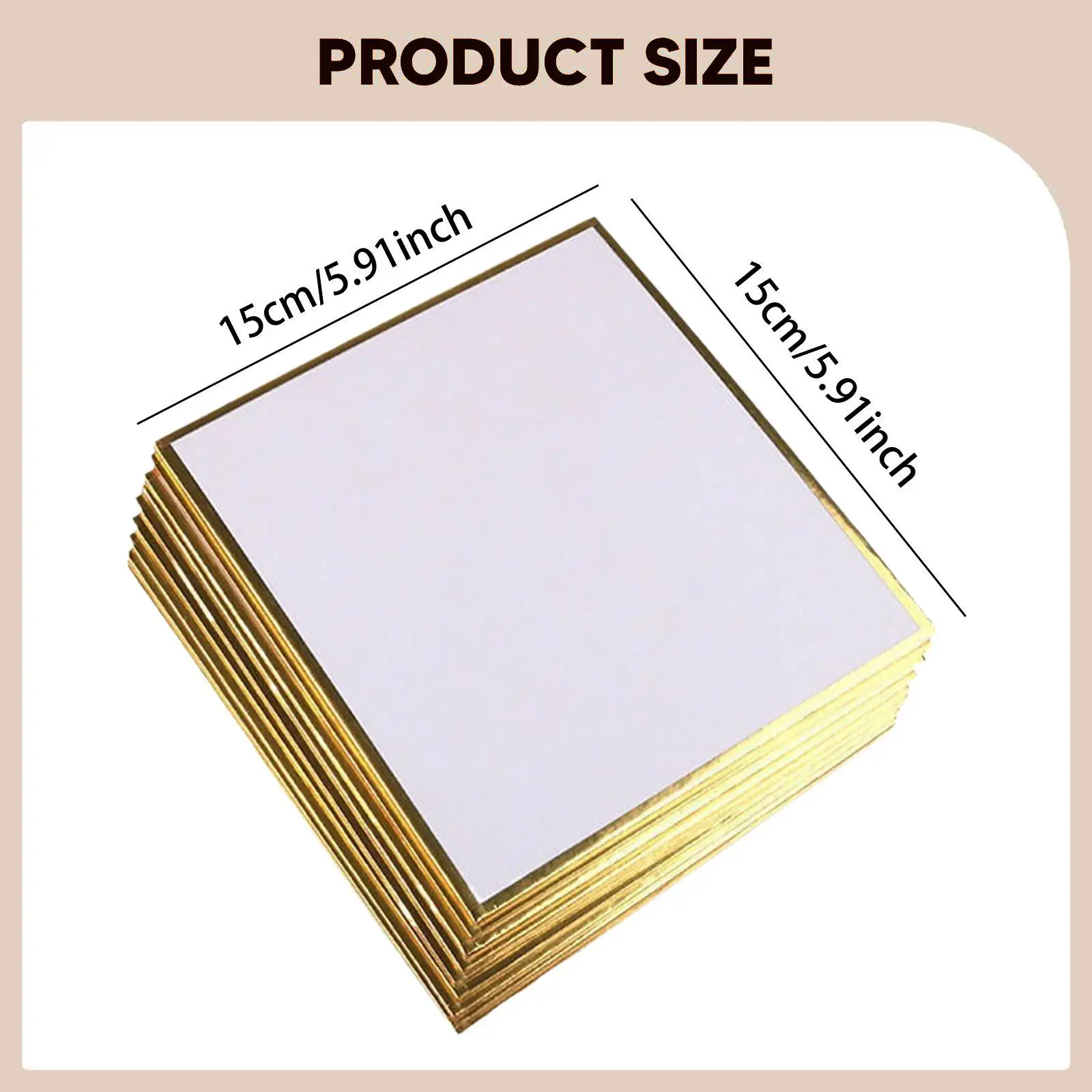 กระดานชิคิชิ 10 ชิ้น อเนกประสงค์ รูปทรงสี่เหลี่ยม อุปกรณ์ศิลปะและงานฝีมือ กระดาษวาชิ สำหรับลายเซ็นศิลปิน งานคอสเพลย์