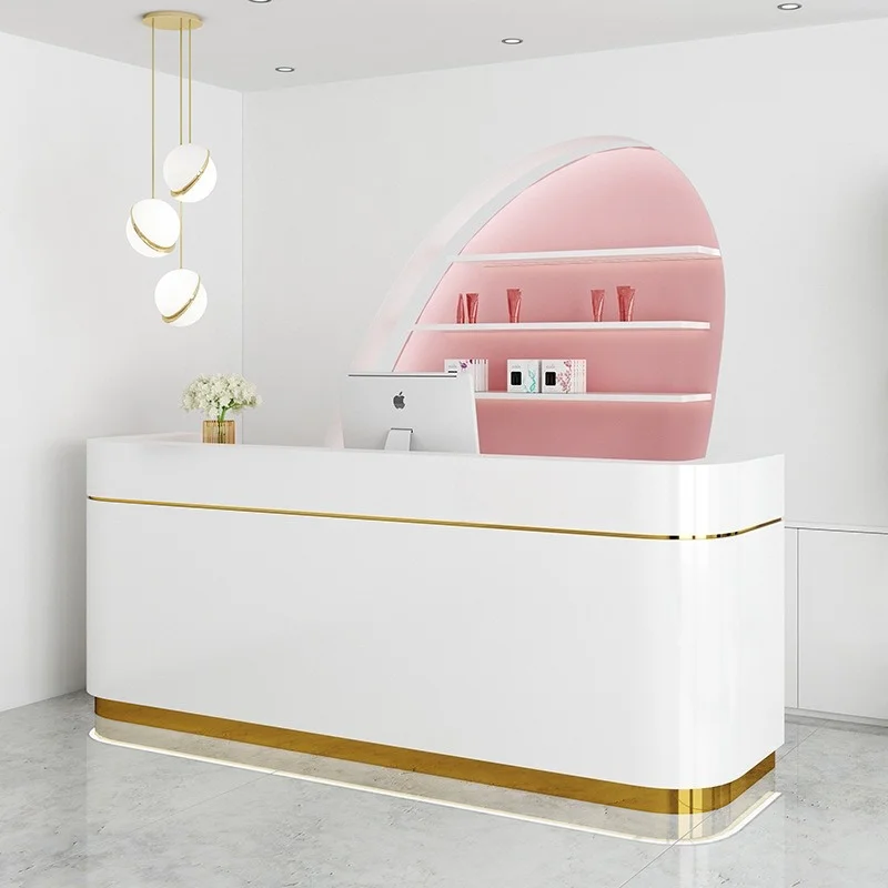 Checkout page Simple modern bar Hair salon Small counter Front desk