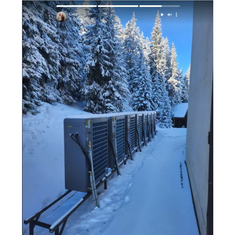 ارتفاع درجة الحرارة قطعة واحدة 16KW العاكس الطاقة الشمسية الهجين مضخة حرارة الهواء سخان المياه الشمسية مضخة الحرارة الكهروضوئية #4