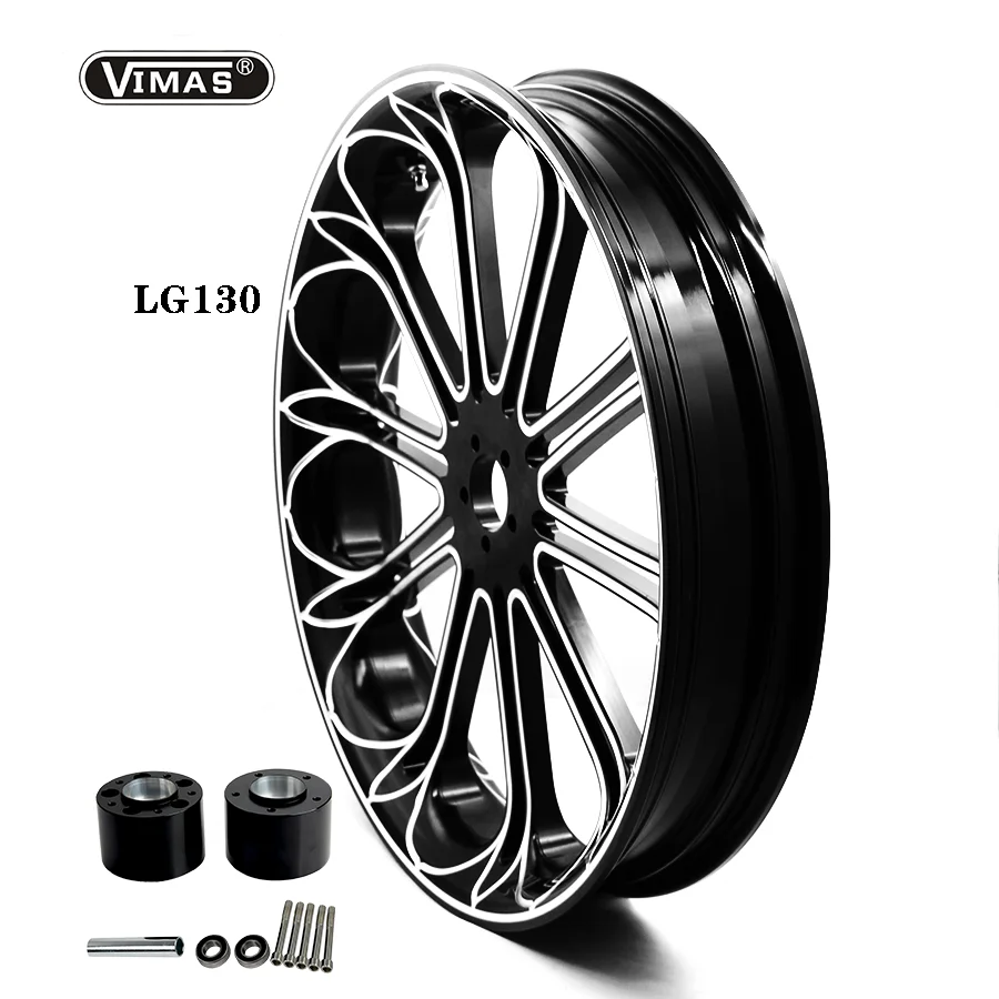 23-inch Forged Aluminum Rims For Harley Touring Models From 2008 Onwards Dual Disc (for ABS Models)